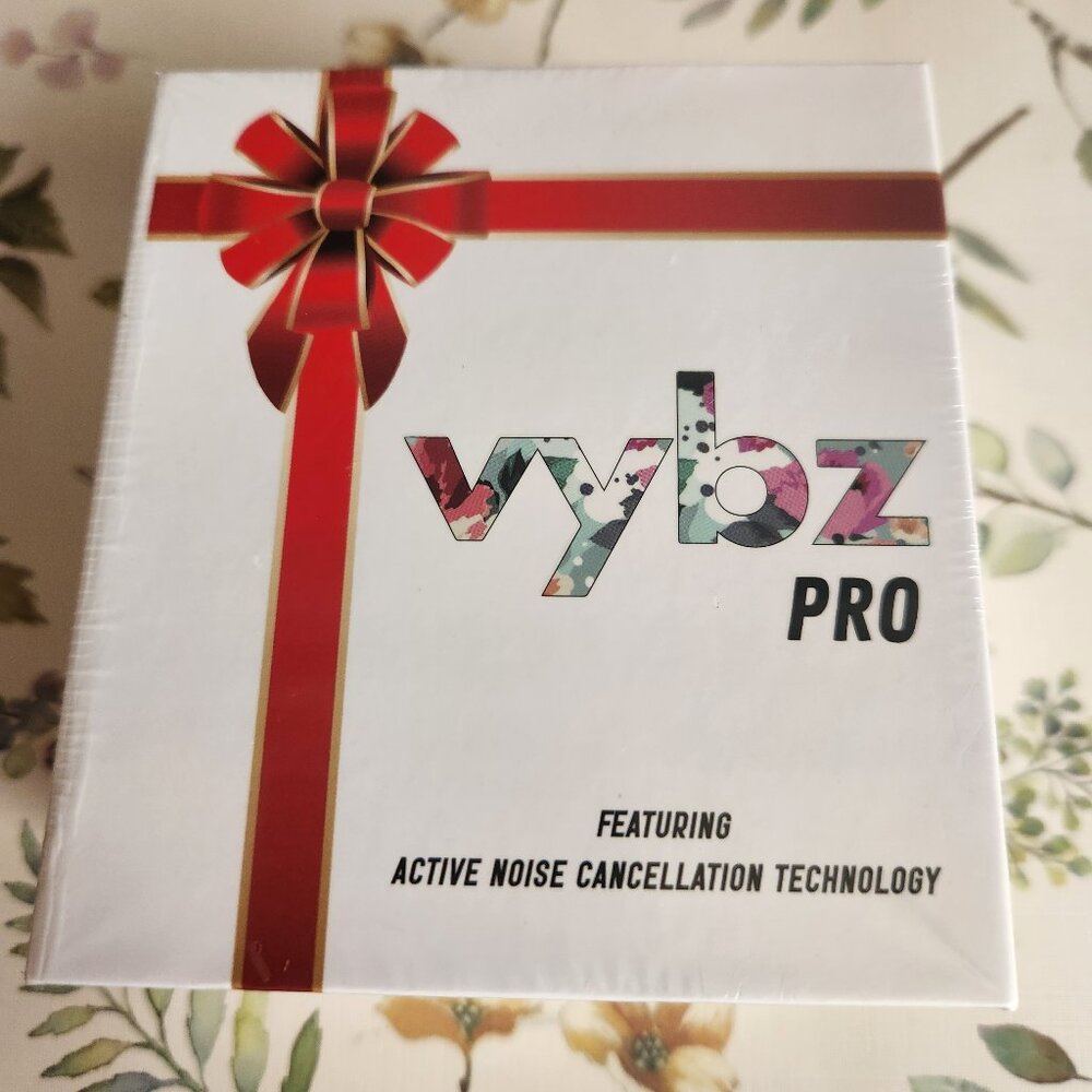 VYBZ Audio - VYBZ Pro Truly Wireless Earbuds with Charging Case - Pretty Floral